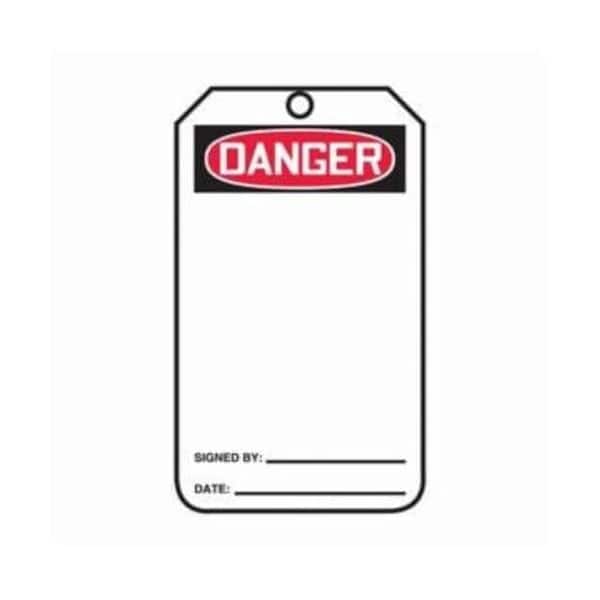 Accuform RP-Plastic, 3-1/4 in Width, 3/8 in Height, , 25 PK MDT161CTP - main